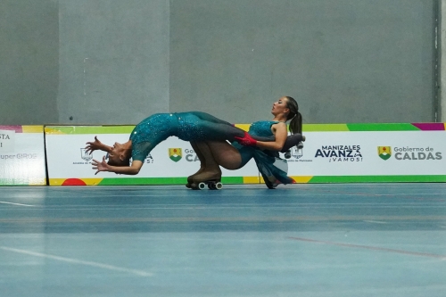 Miguel Triviño y Paula Sofia Aranguren con 117.88 puntos, se llevaron la medalla de plata