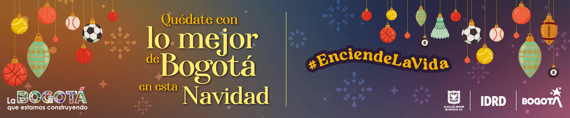 En Bogotá tu enciendes la navidad