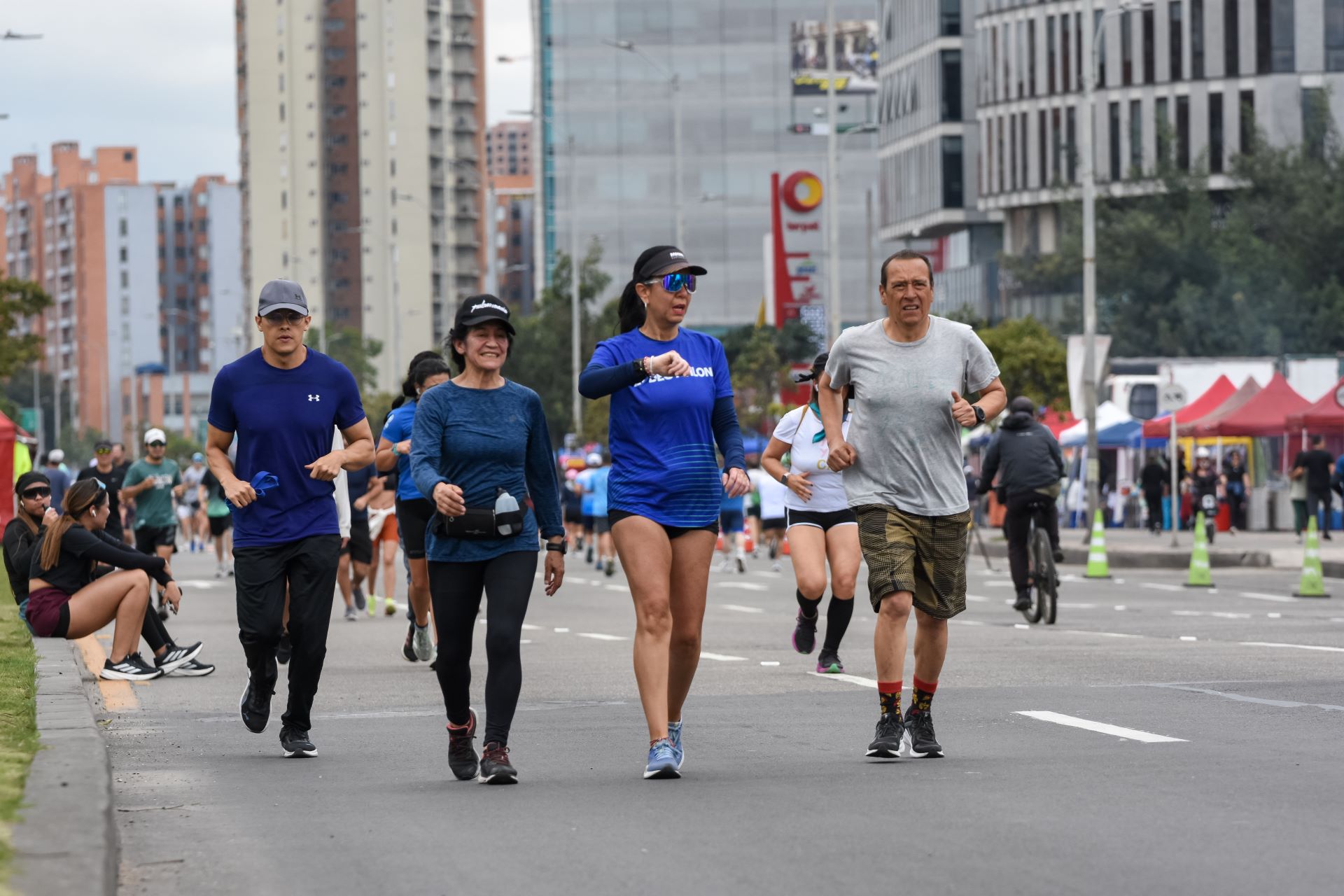 Caminata en Ciclovía