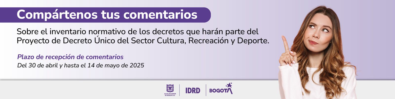 Comentarios del Proyecto de Decreto Único Sector Cultura Recreación y Deporte
