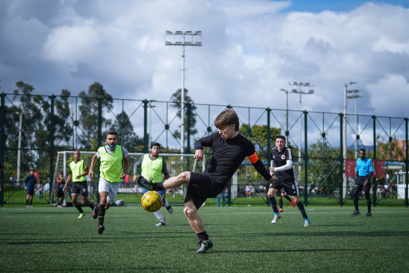 partido de fútbol