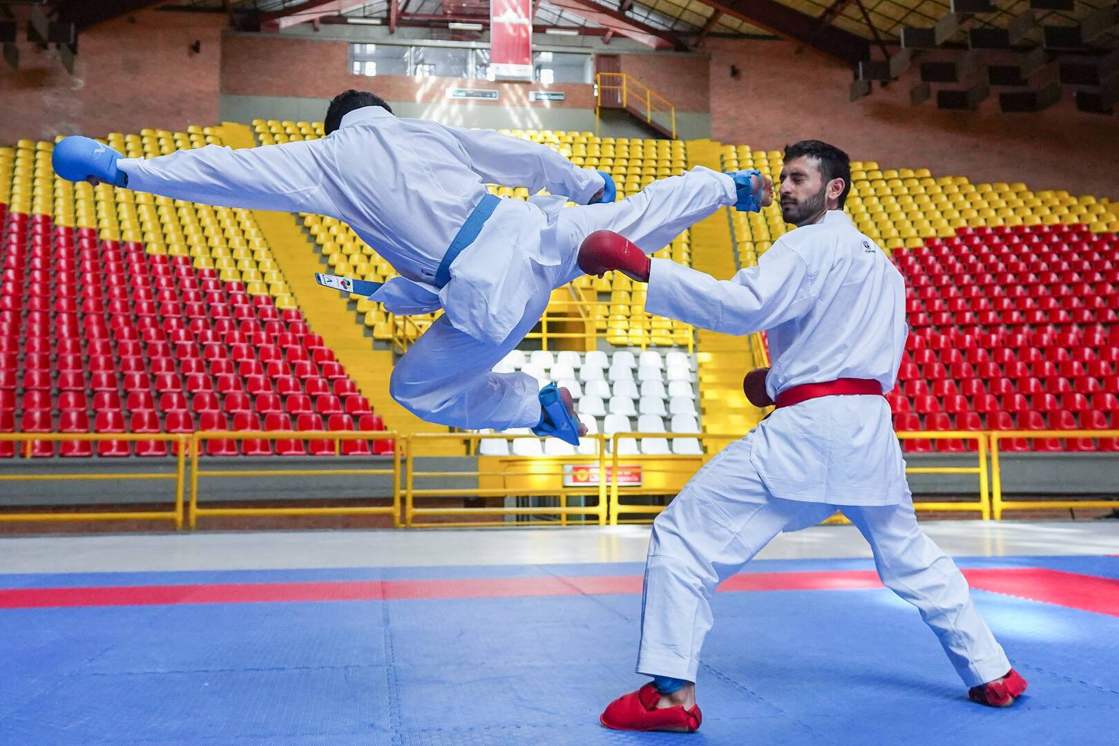 karate en el Palacio de los Deportes