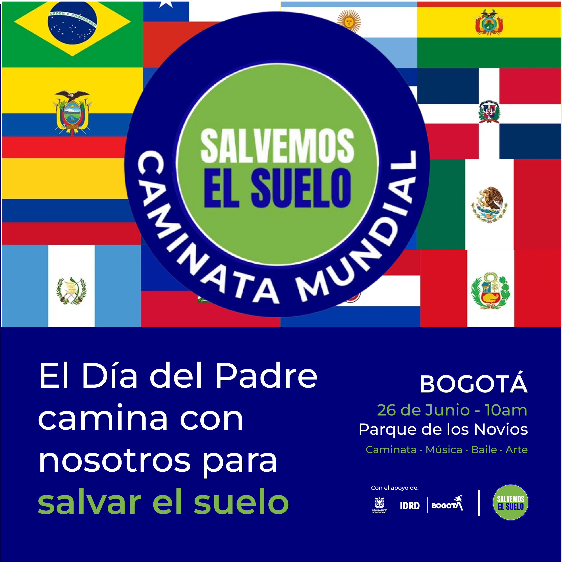 Caminata mundial salvemos el suelo