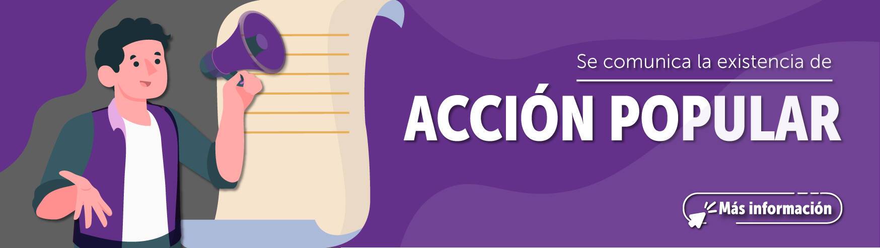 Existencia de la Acción Popular No. 11001-33-42-052-2023-00377-00