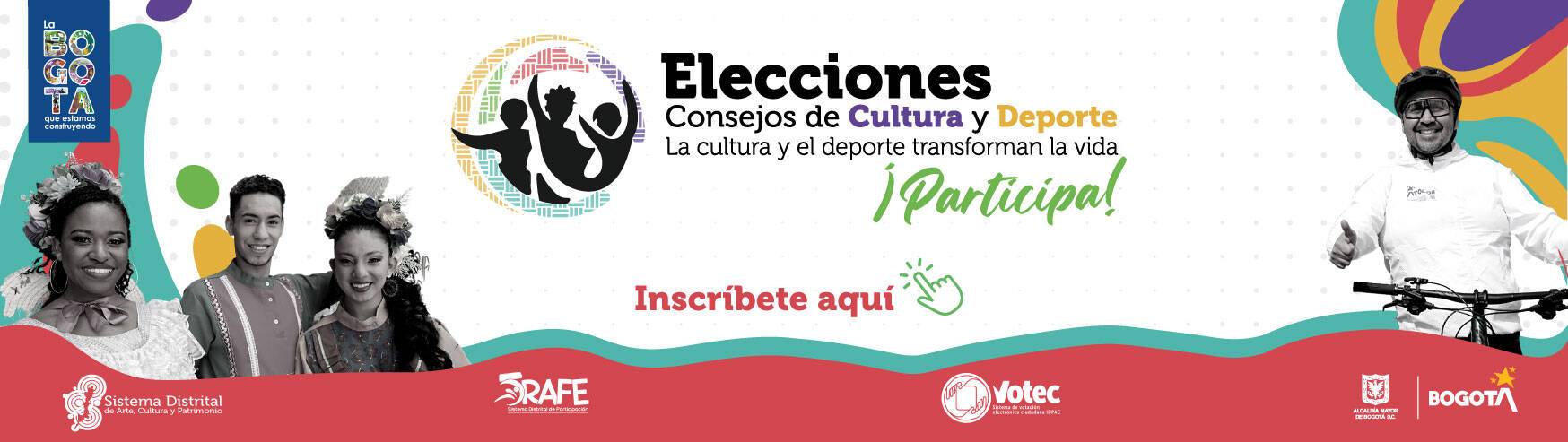 Elecciones consejos de cultura y deporte