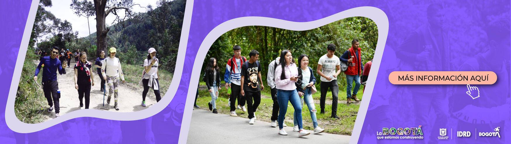 Banner caminatas IDRD