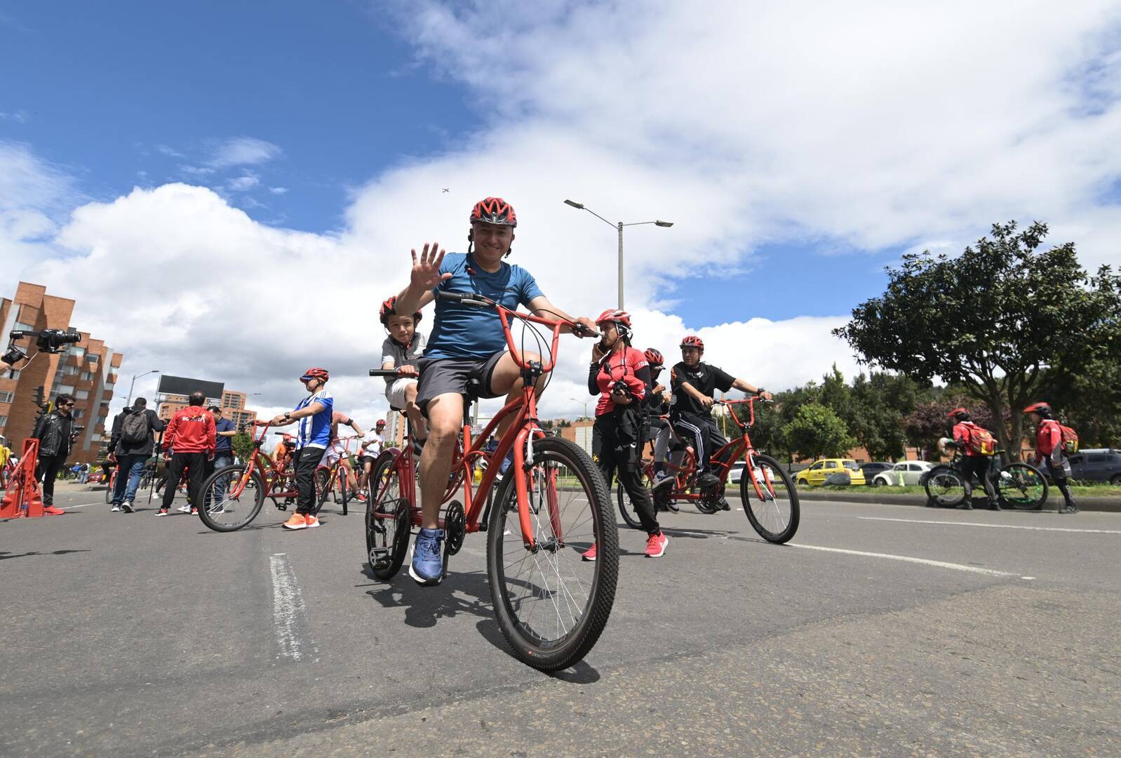 ciclovía de Bogotá