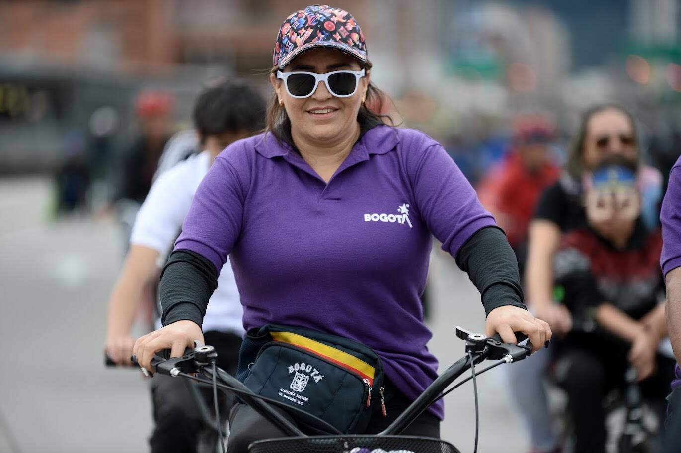 Mujer en Ciclovía