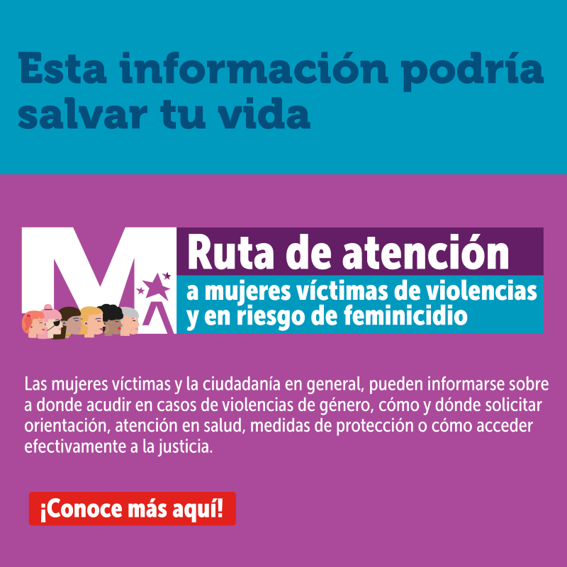 Ruta Única de Atención a Mujeres víctimas de violencia