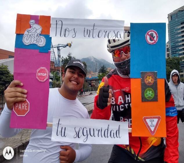 Servicio social en Ciclovía