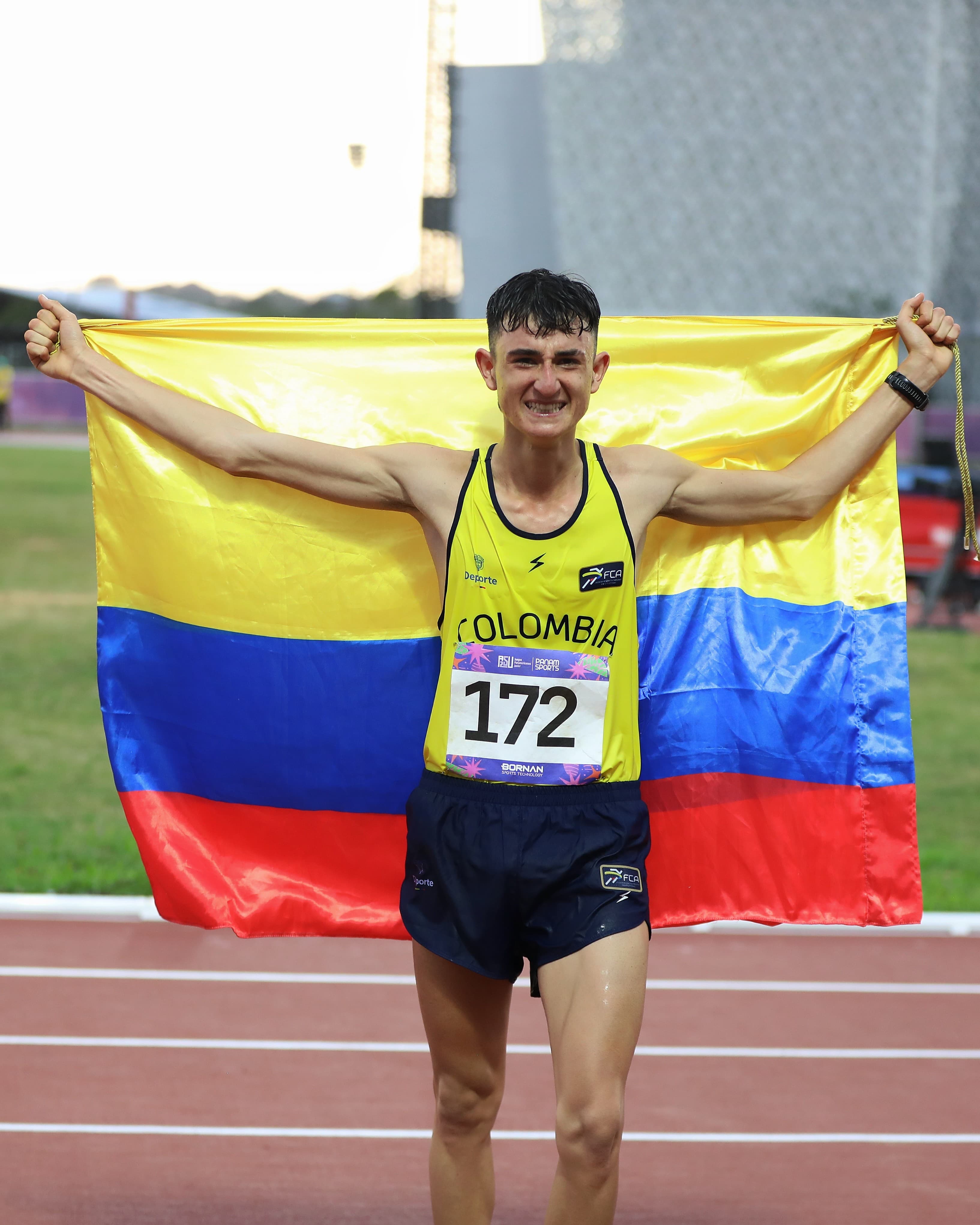 Miguel Arcángel Peña, un oro soñado en los 20 kms marcha. Foto cortesía COC.