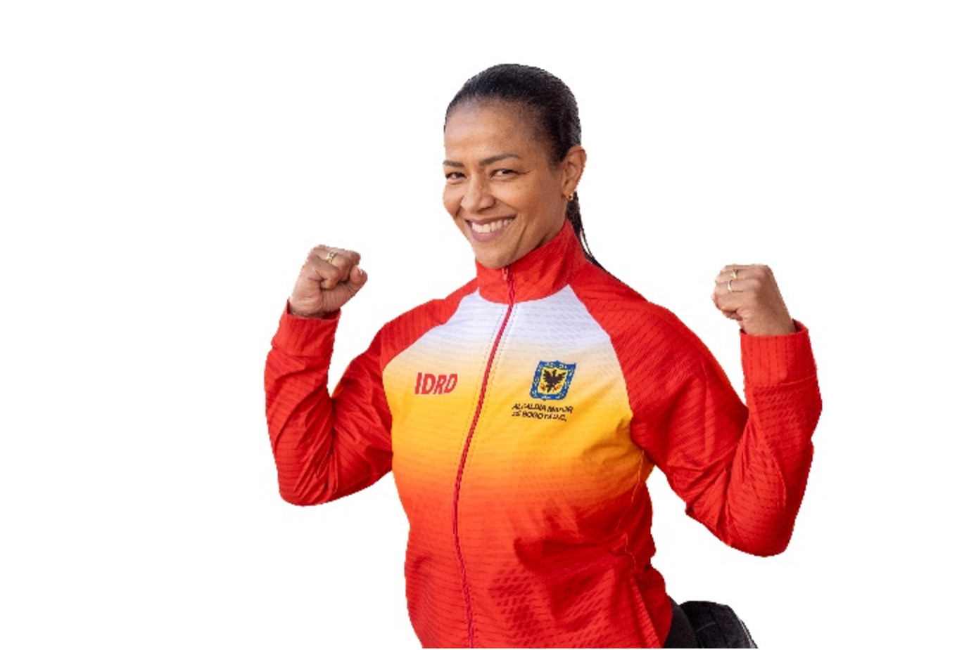 Alicia Romero, una mujer empoderada en el levantamiento de pesas. Foto IDRD.