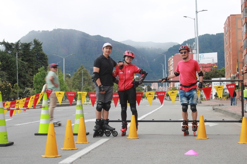 Ciclovía en patines