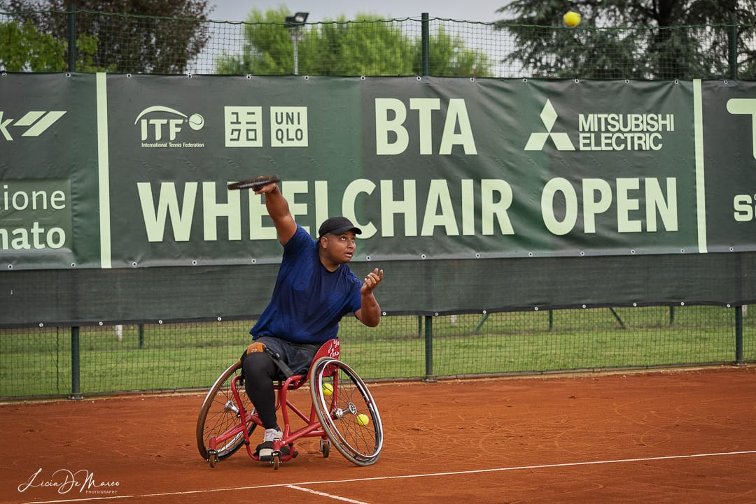 Diego Pirachicán se lució en Italia. Foto prensa torneo. 