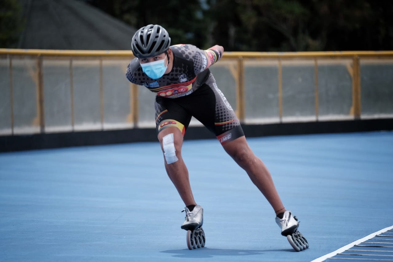  Juan Pablo Cusba patinando