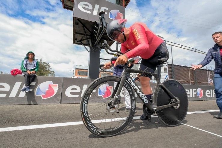 Eulises León volvió por sus fueros y ganó en la categoría C2. Foto IDRD.