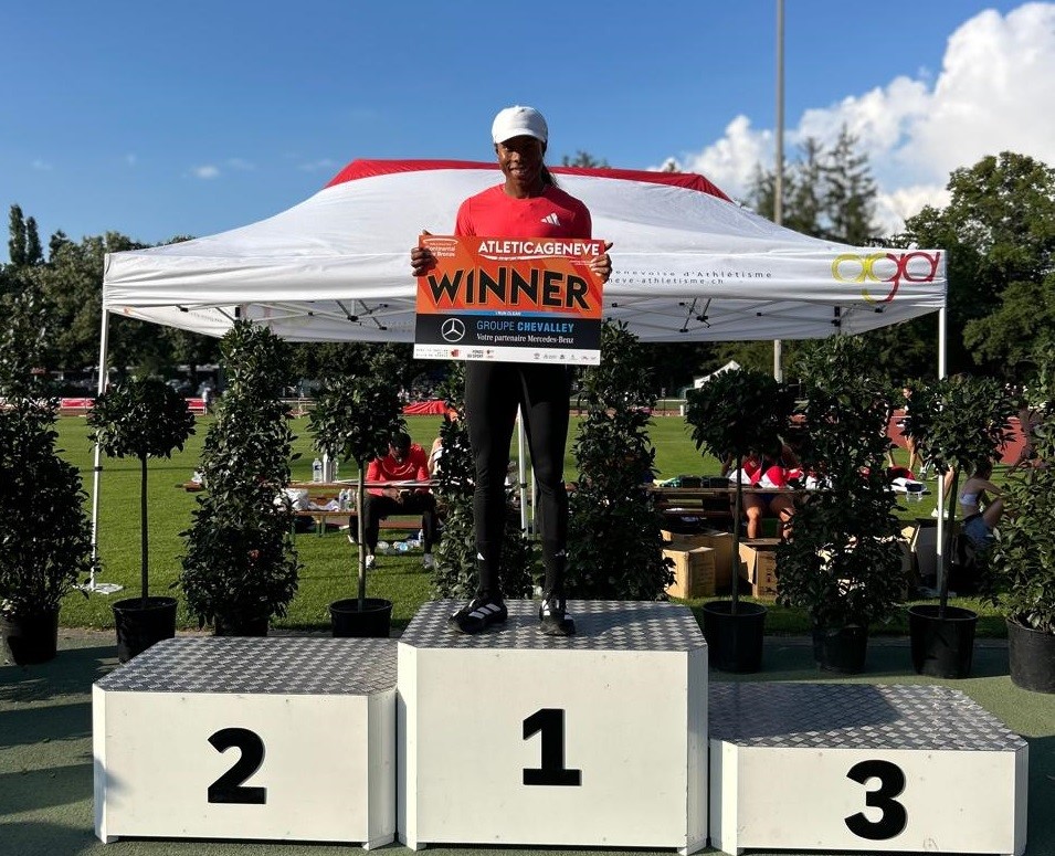 Evelis Aguilar ganó en Suiza y sigue preparando el Mundial. Foto IDRD.