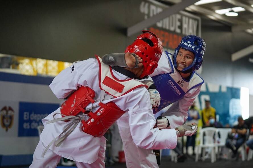 Juan David Villarreal en competencia