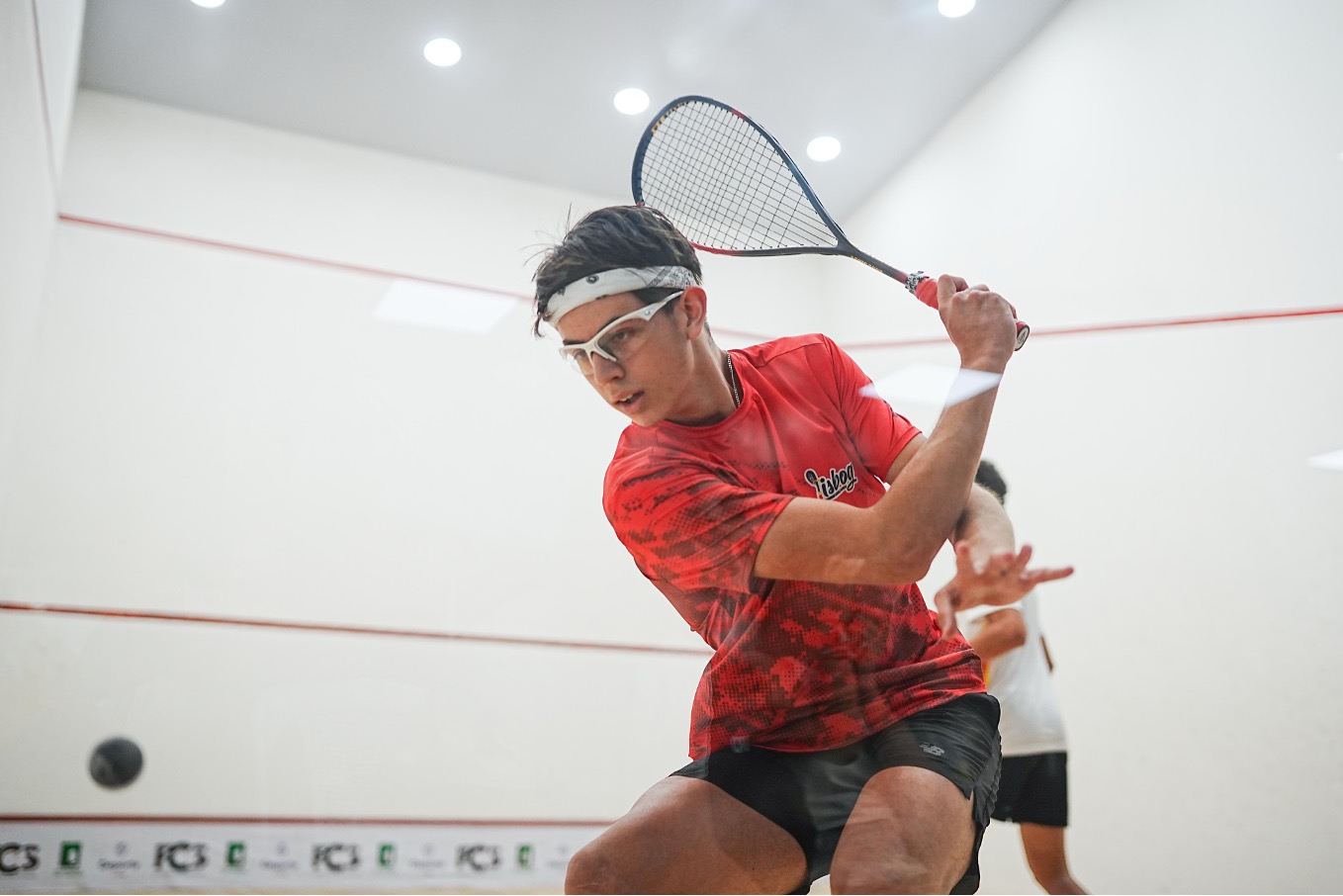 Juan Irisarri, dos medallas de oro en el Panamericano Juvenil de Squash. Foto IDRD.
