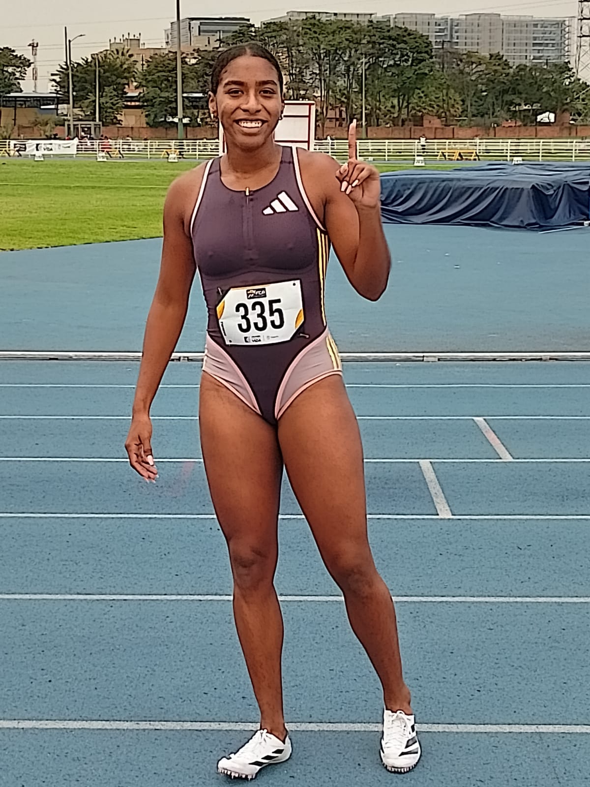 Natalia Linares, muy bien perfilada hacia París 2024. Foto IDRD.