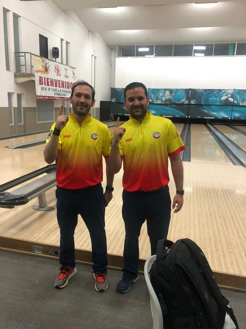 Óscar Rodríguez (izq.) y Manuel Otálora
