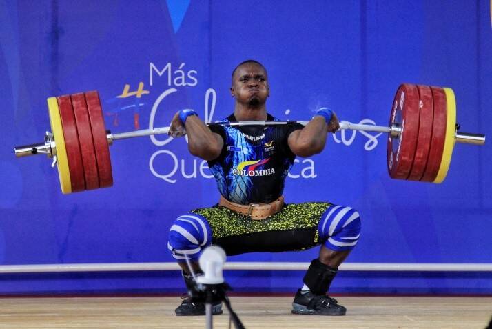 Santiago Rodallegas, dos medallas de oro y marca suramericana. Foto cortesía COC.