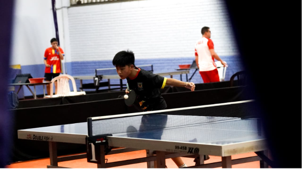 El abanderado bogotano no falló y regresa con el oro en el tenis de mesa intercolegiado. (Foto prensa delegación Bogotá).