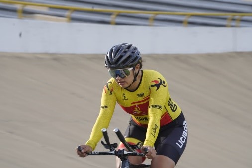La subcampeona mundial juvenil Valeria Hernández, se estrena en los Juegos Centroamericanos. Foto IDRD.