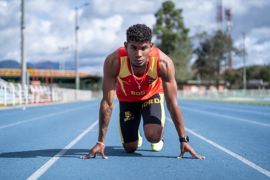 Yamil Acosta sueña con el podio en paratletismo en los Juegos Parasuramericanos. Foto IDRD. 
