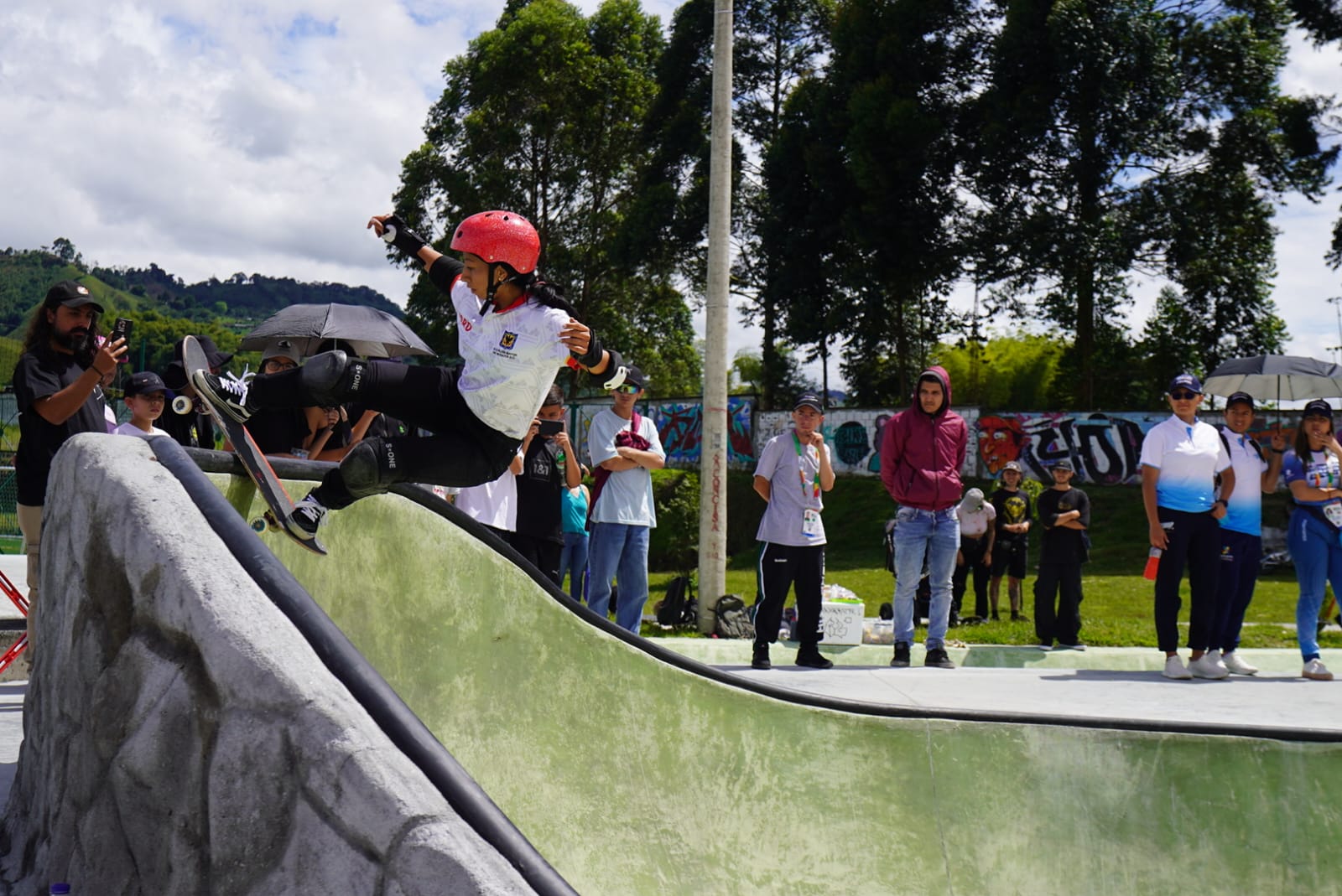  Ana María Falla Toro se queda con el ORO en Park femenino, con 8.63 puntos
