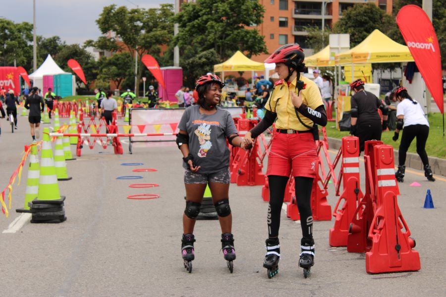 Ciclovía en patines