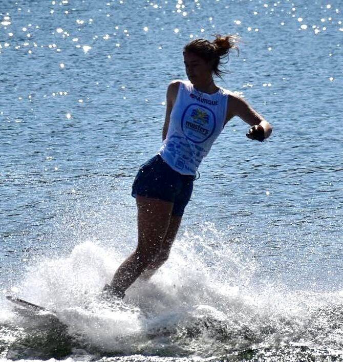 Daniela Versywel en competencia