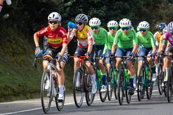 Siempre en punta, no le gusta ir atrás. Mentalidad ganadora de Camila Valbuena. Foto IDRD.