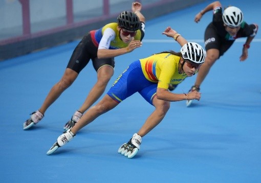 Gabriela Rueda sumó 3 oros y 1 bronce en los Juegos. Foto IDRD / Andrés ROT enviado especial.