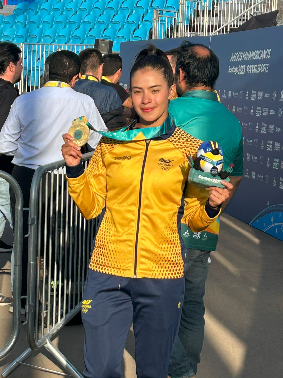 Gabriela Rueda logró el oro panamericano y quedó a uno de obtener la presea dorada en las competencias más importantes del planeta; solo le faltan los Juegos Mundiales. Foto cortesía COC.