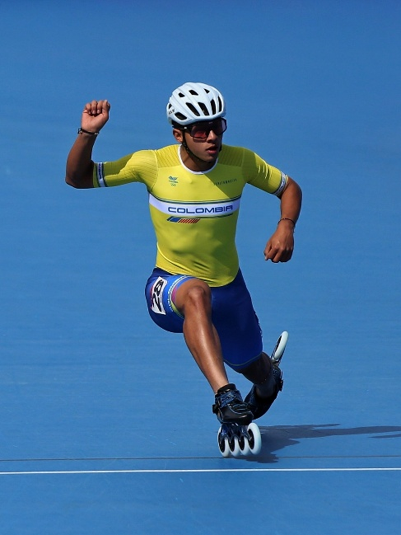 Santiago Vásquez obtuvo dos medallas de oro en los Juegos Suramericanos. Foto cortesía COC.