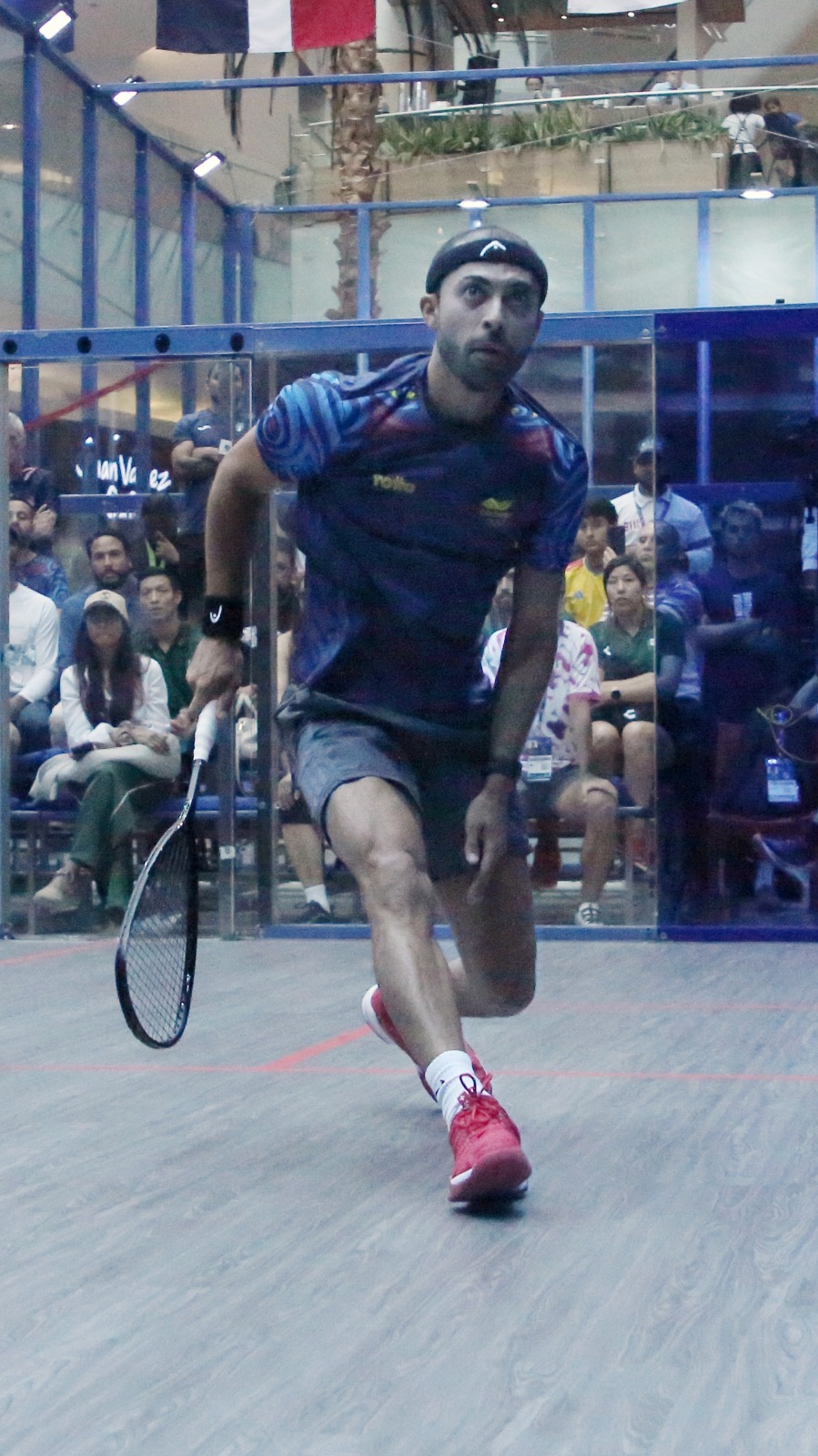 Juan Camilo Vargas ganó oro en dobles masculino. Foto cortesía COC.