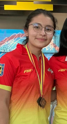 María Fernanda Molina en el Suramericano Juvenil de Bowling