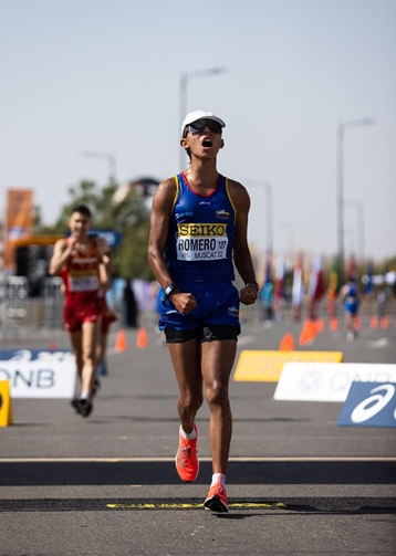 Mateo ya fue quinto en un Mundial y sabe lo que es estar en la élite. Foto IDRD. 
