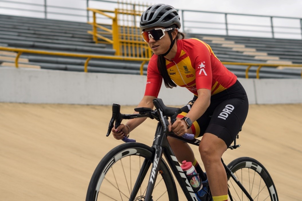 Paula Ossa estará desde hoy en el Campeonato Mundial de Paracycling en Estados Unidos. Foto IDRD.