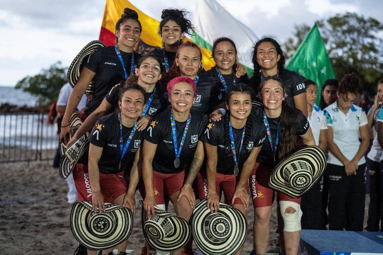 equipo de volley formado