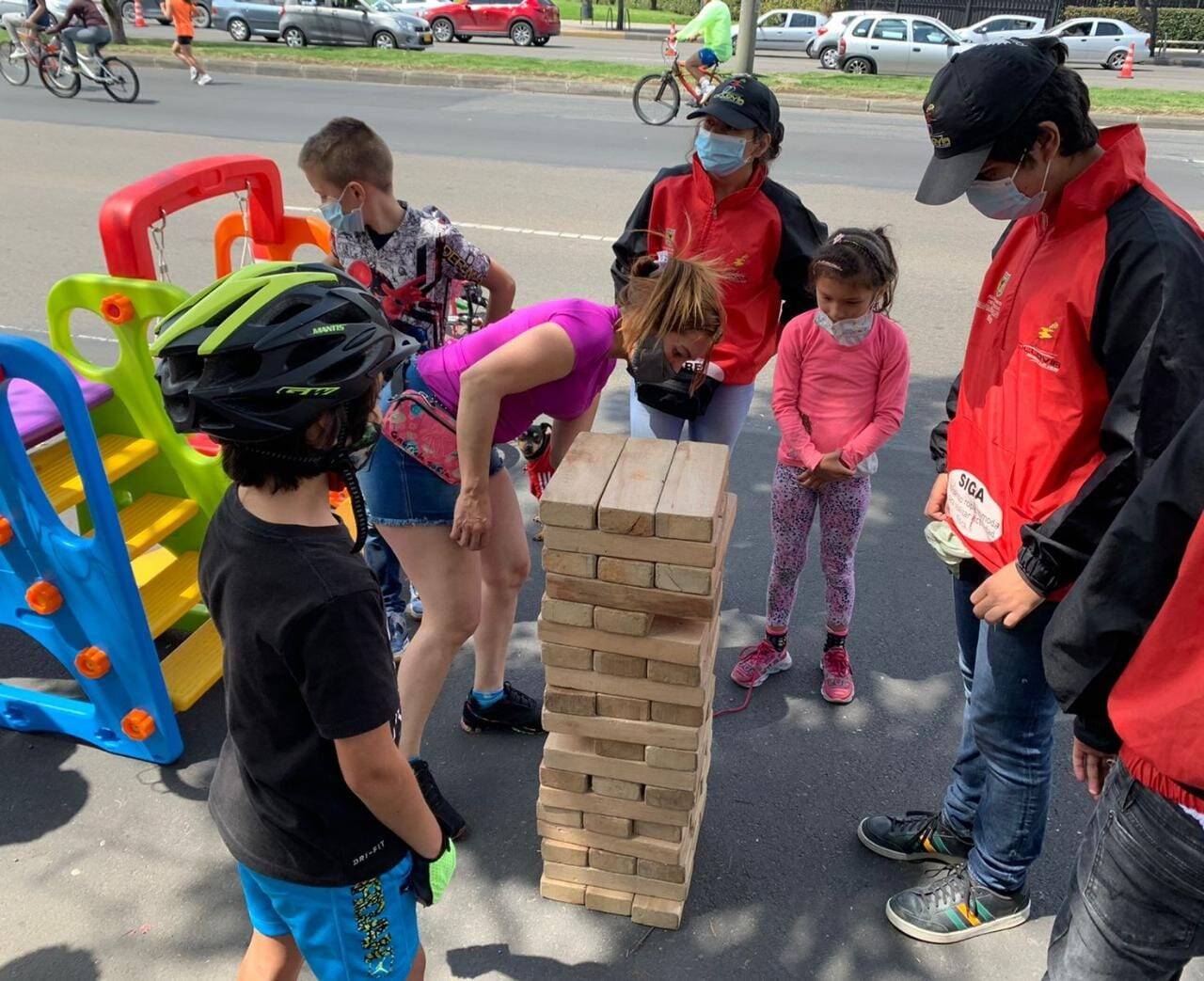 Servicio social en Ciclovía