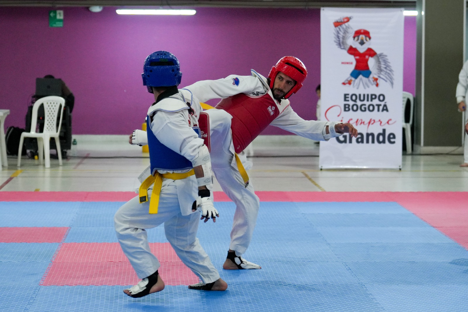 El taekwondo también forma parte del programa y sus usuarios se lucieron. Foto IDRD.