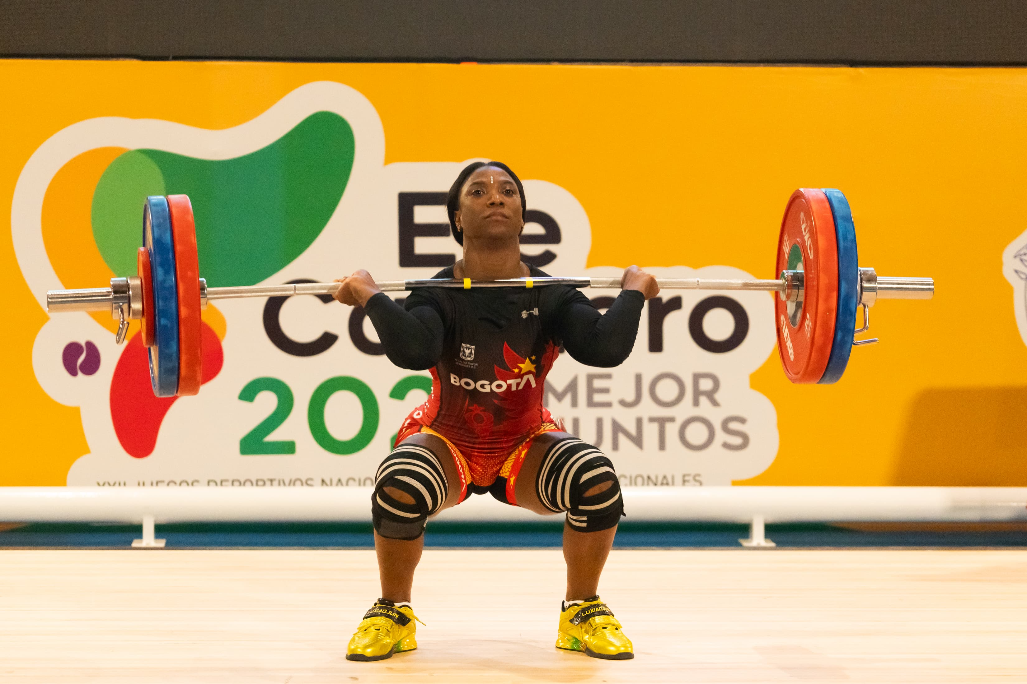 Yenny Álvarez, una de las consagradas, logró tres oros en los Juegos. Foto IDRD.