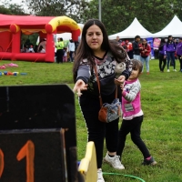 Actividad recreativa en parque