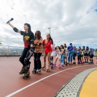 tren EN PATINES