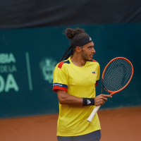 El tenista Adriá Soriano jugará en España, siendo uno d ellos deportistas con actividad este fin de semana. Foto Federación Colombiana de Tenis.