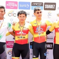El Equipo Bogotá domina la Copa Nacional de Paracycling