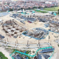 Avance en la construcción del nuevo Velódromo Gibraltar
