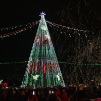 Bogotá encendió la Navidad en el Parque Metropolitano El Tunal